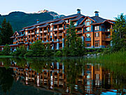 Exterior of lodge