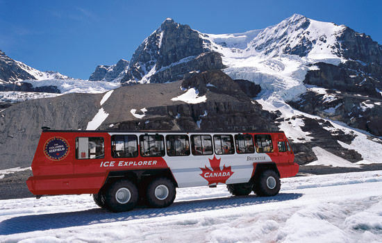 Glacier ride on the Ice Explorer Glacier ride on the Ice Explorer - Glacier ride on the Ice Explorer