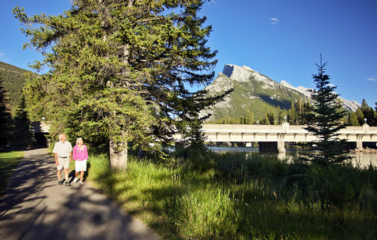 The breathtaking beauty of the Banff National Park.