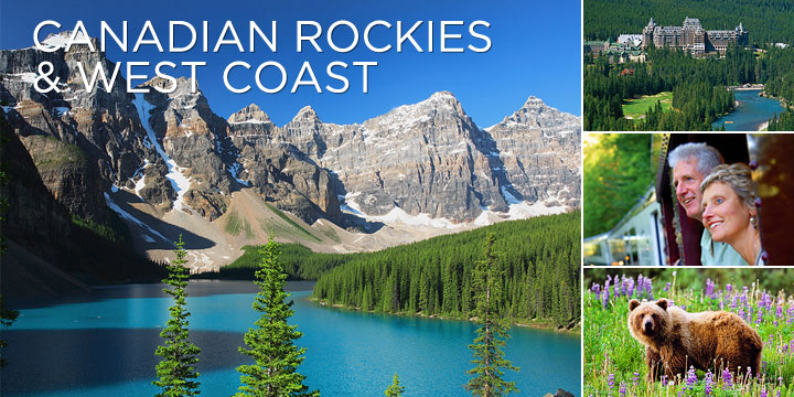 Canadian Rockies And West Coast