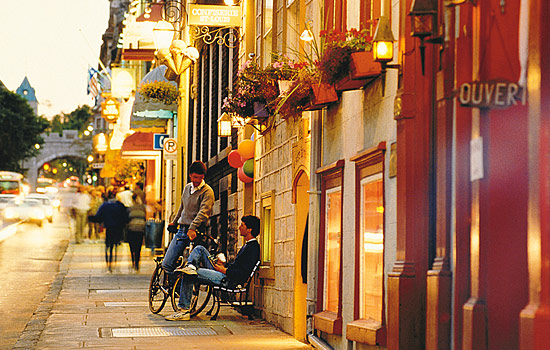 Canada vacation - Canada tours - Then board the train to journey into the heart of French Canada.