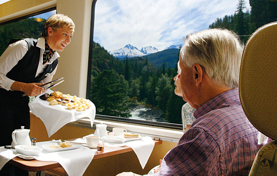 Canadian railway - Canadian train - Your train journey begins in Jasper.
