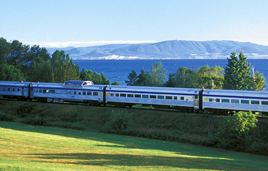 Canadian railway - Canadian train - Travel for one night onboard the Via Rail 'Ocean' train to Nova Scotia