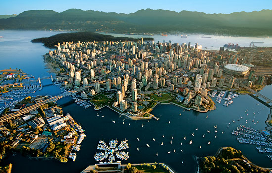 Canadian train - Rocky Mountaineer - Begin your Canadian train journey relaxing in beautiful Vancouver.
