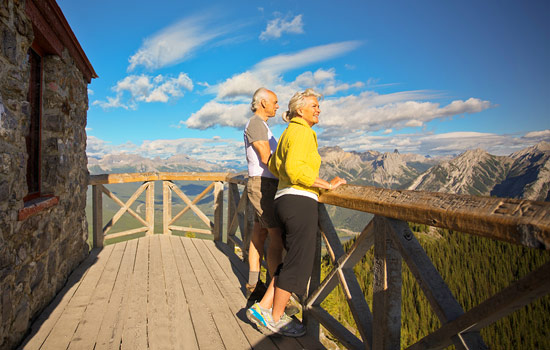Canadian train - Rocky Mountaineer - There is a lot to discover and explore in Banff and the surrounding area.