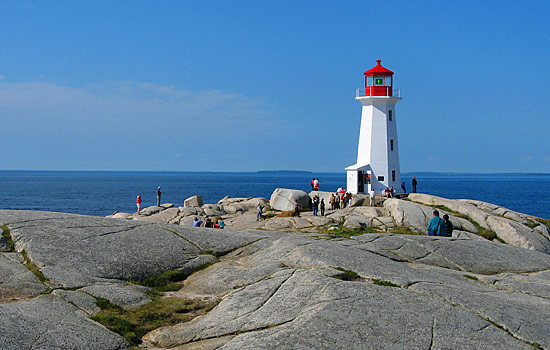  - Lighthouses stand as sentries, all along the coast - the most famous is Peggy's Cove.