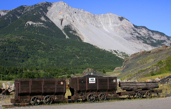  - Discover the Crowsnest Pass's mining history, and the story of the tragic Frank Slide.