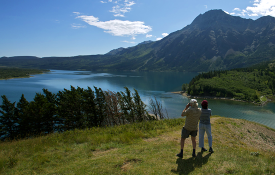 Start in Southern Alberta's Waterton Lakes National Park with diverse vistas, wildlife and ecosystems.