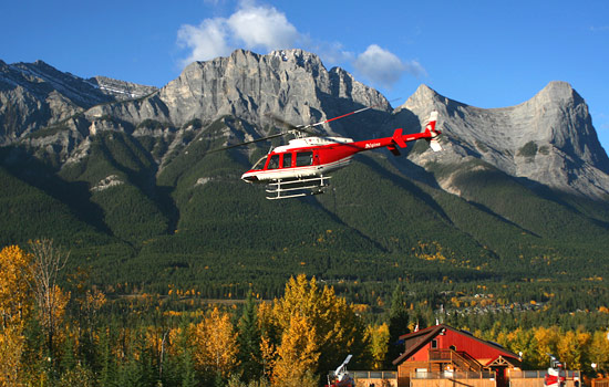 A heli-hiking adventure awaits you in Banff National Park.