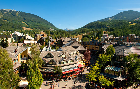  - Arrive in Whistler, arguably the liveliest of British Columbia's mountain towns.