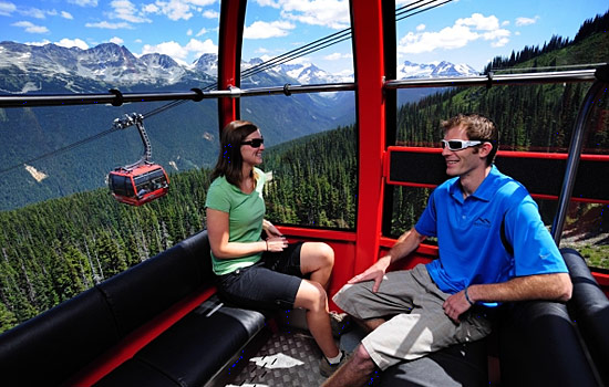 Canadian train - Rocky Mountaineer - One of the many specatualr views on your Canadian train trip