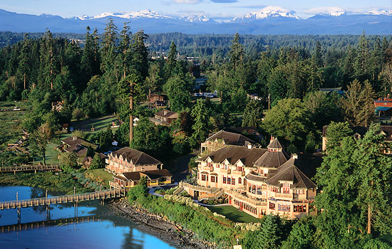 Canada tours - Canada travel guide - Indulge with two nights at a coastal lodge soaking in all the views.