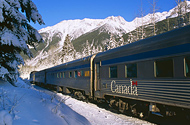 Trans Canada by Rail in Winter