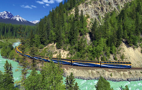 Rocky Mountaineer - Canada rail - The Rocky Mountaineer two-day Canada rail journey from Banff to Vancouver